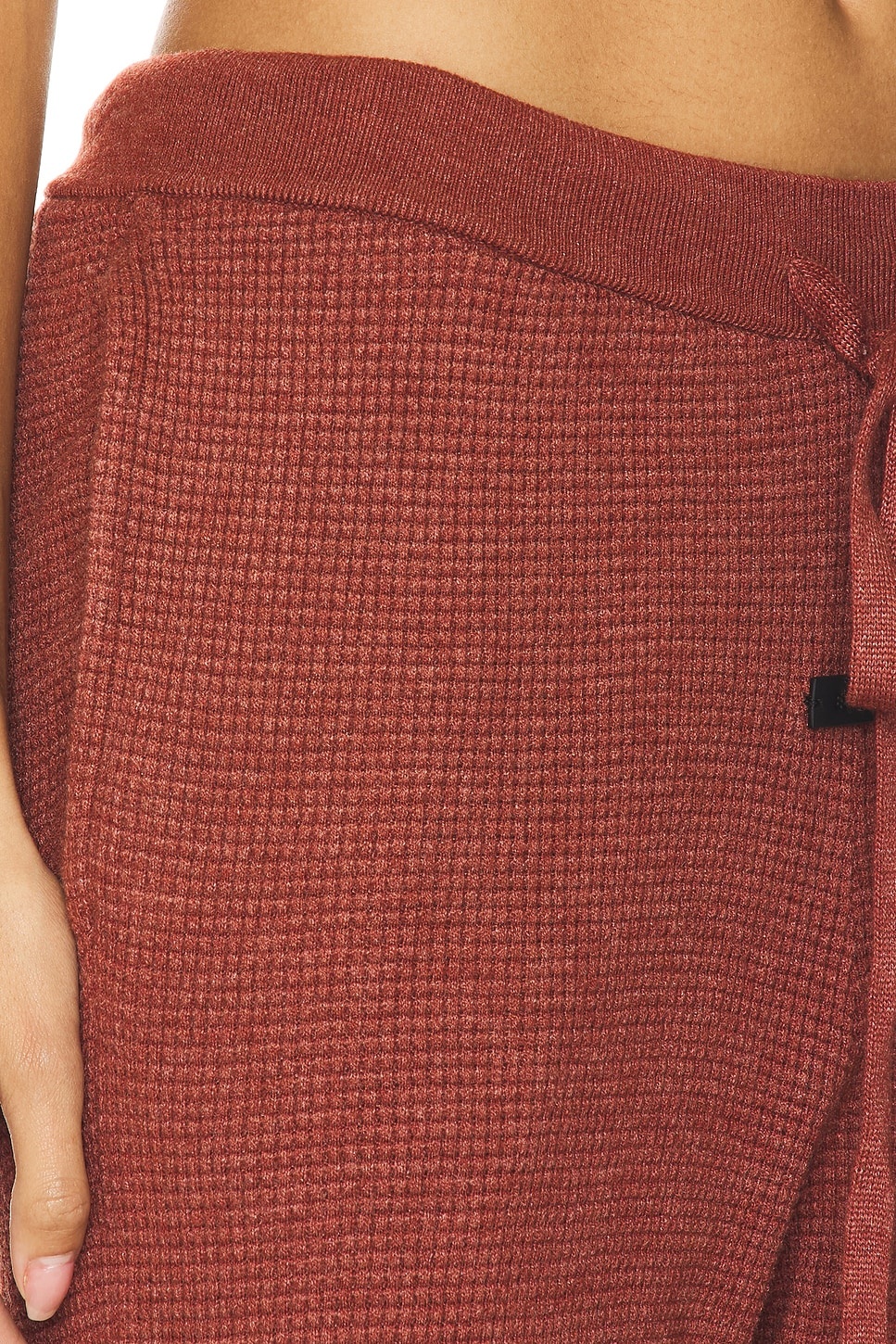 Waffle Fitted Sweatpant - 6
