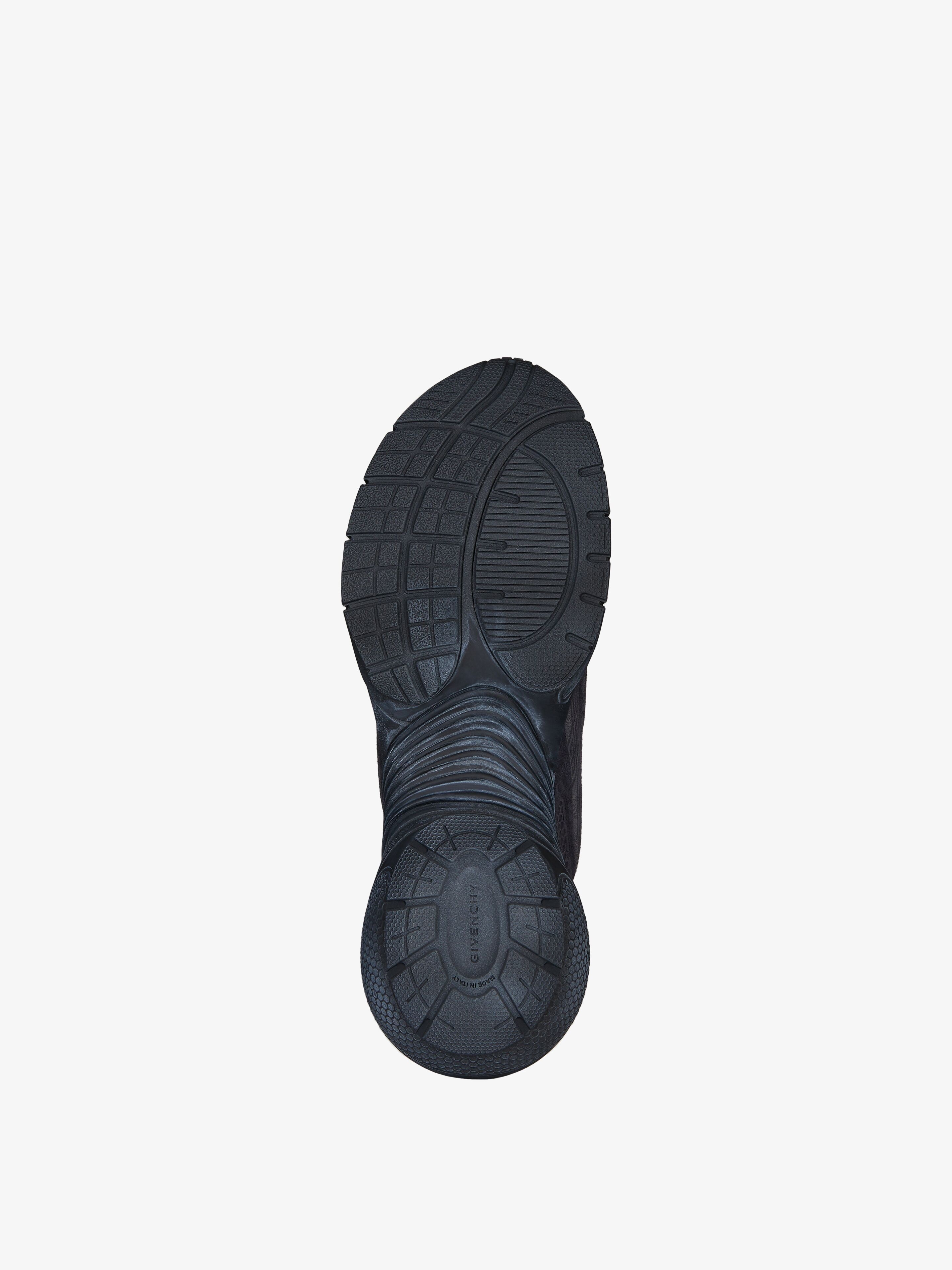 TK-MX RUNNER SNEAKERS IN SUEDE WITH USED EFFECT - 5