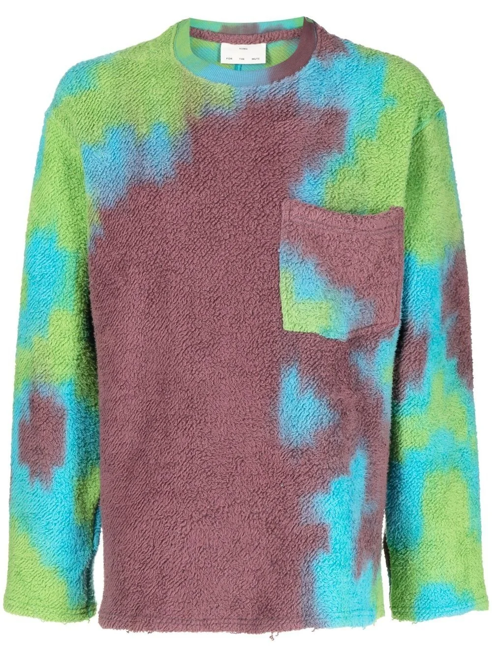 abstract-pattern print jumper - 1