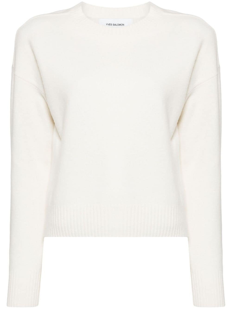 crew-neck wool jumper 1