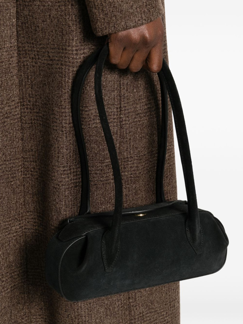 Yuzefi mini Oyster suede tote bag outlook