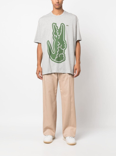 Comme des Garçons SHIRT x Lacoste logo-print cotton T-shirt outlook