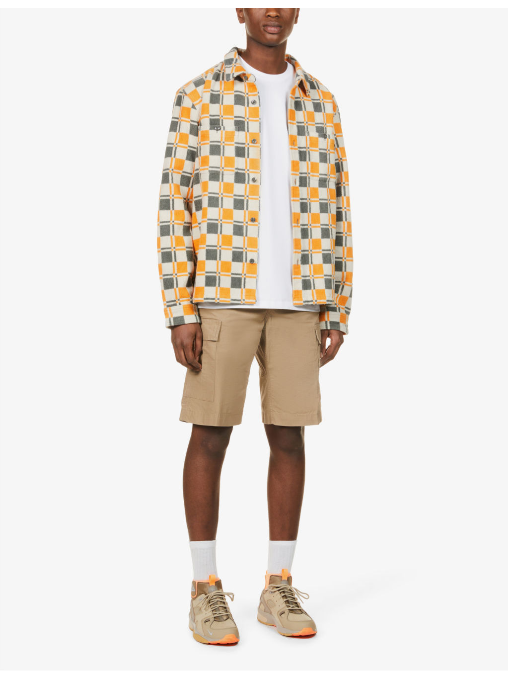 Chase brand-embroidered cotton-jersey T-shirt - 2