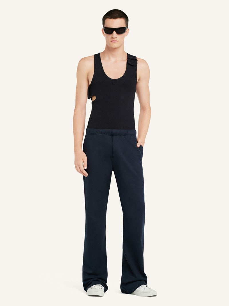 courrèges EMBROIDERED FLEECE PANTS outlook