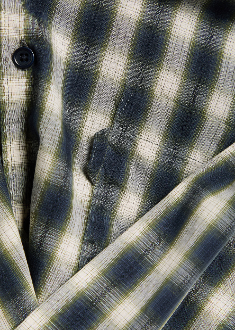 Ymc Curtis Checked Cotton Shirt - 5