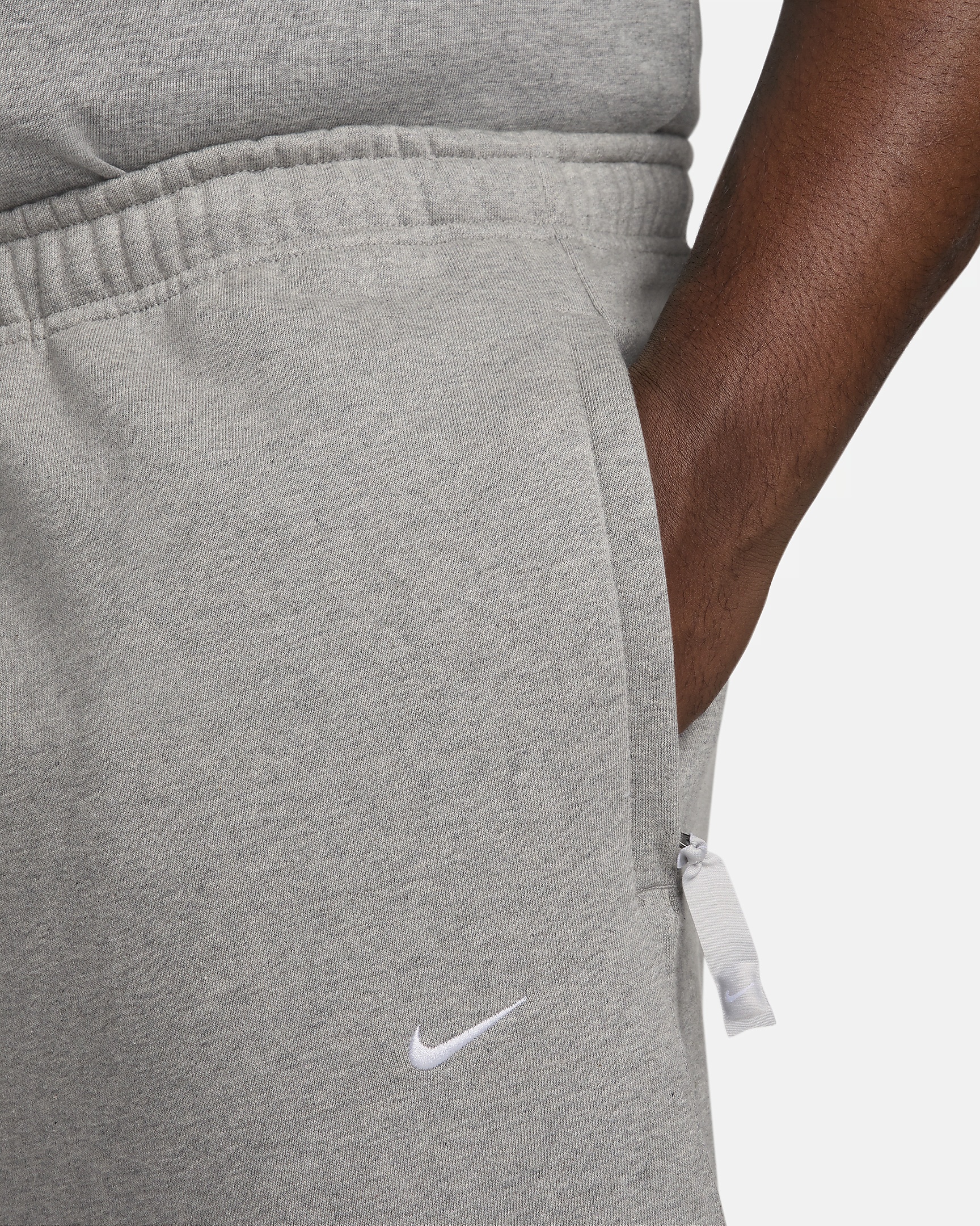 Nike Solo Swoosh Men's Open-Hem Fleece Pants - 10