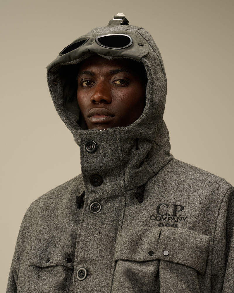 Shetland Twill Hooded Car Coat 5
