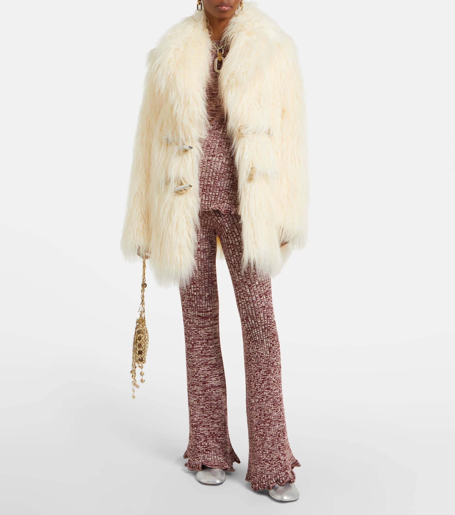 Faux shearling jacket - 2