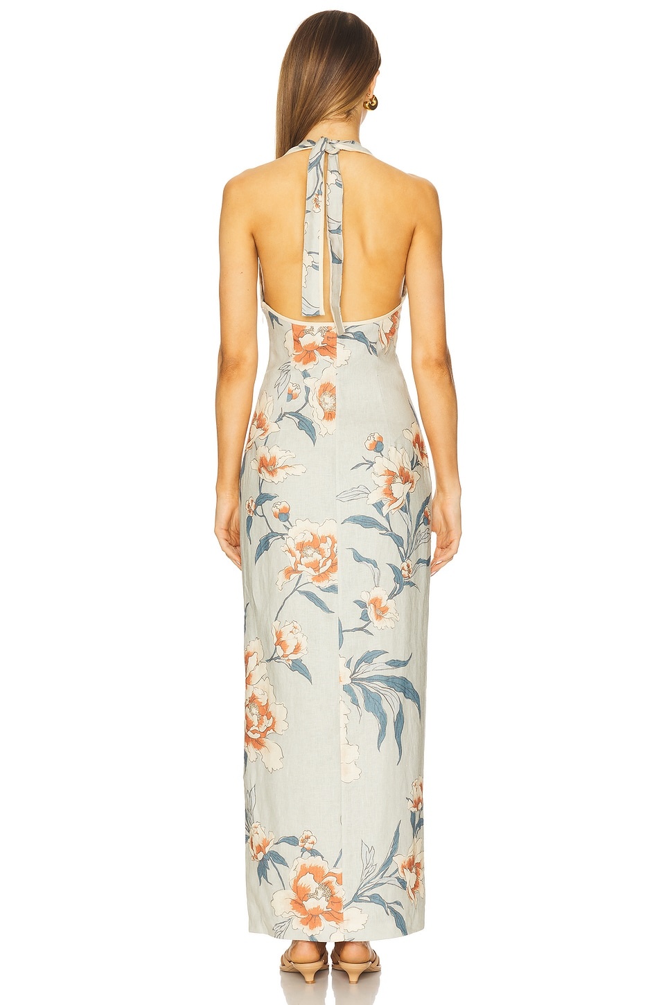 Roisin Halter Midi Dress - 3