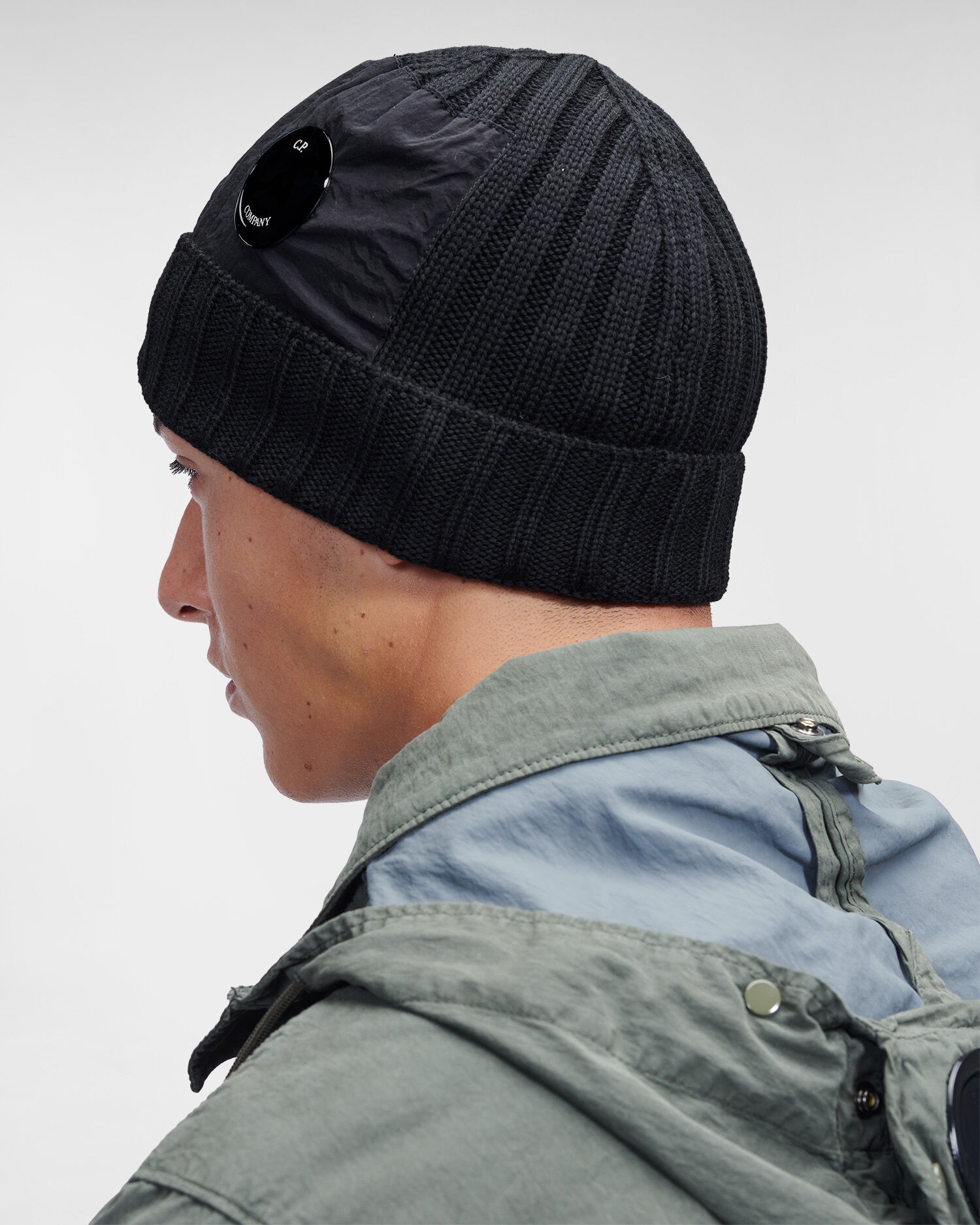 Extra Fine Merino Wool Lens Beanie - 3