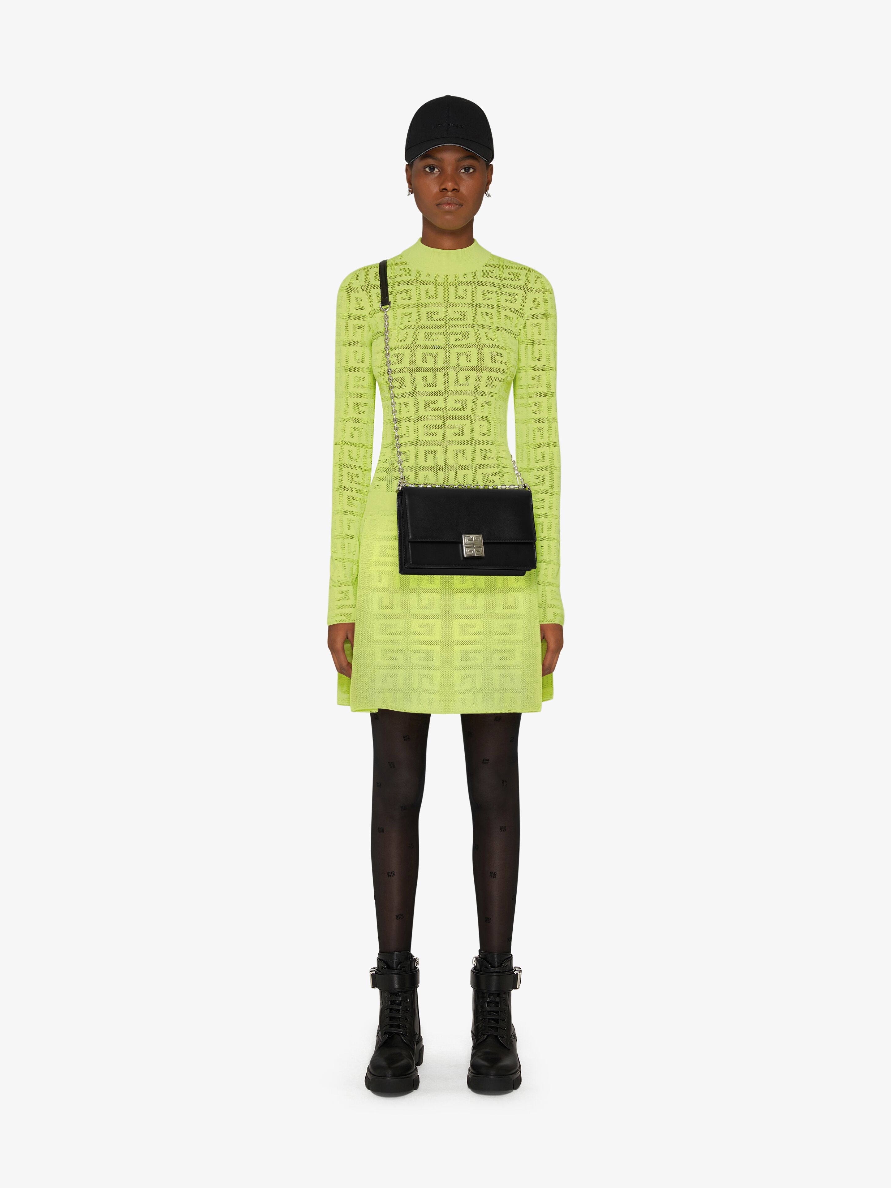 PLEATED SKIRT IN 4G JACQUARD - 2