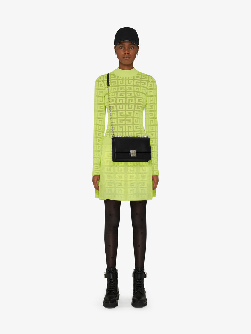 Givenchy PLEATED SKIRT IN 4G JACQUARD outlook