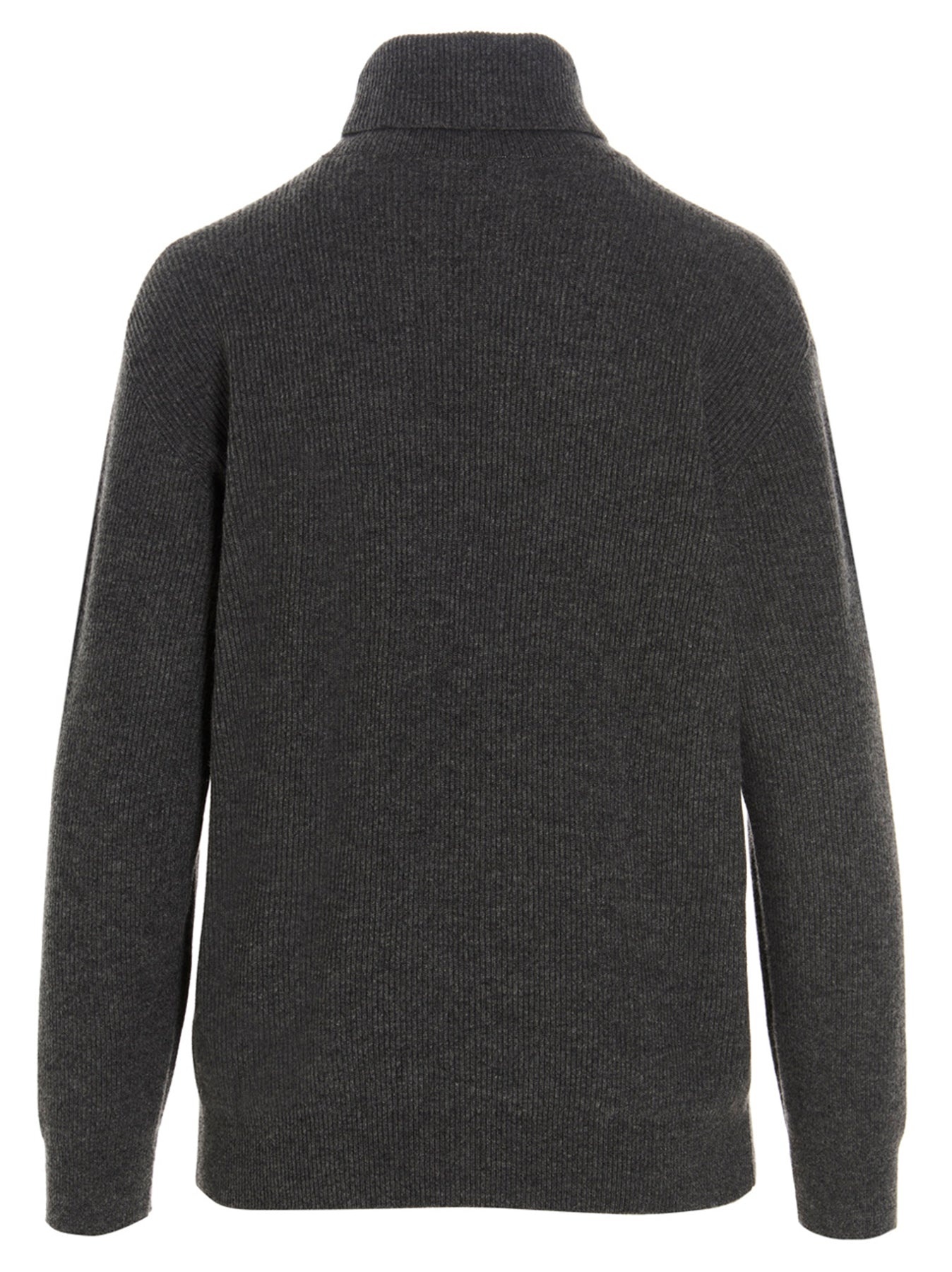 Monile Detail Sweater Sweater, Cardigans Gray - 2