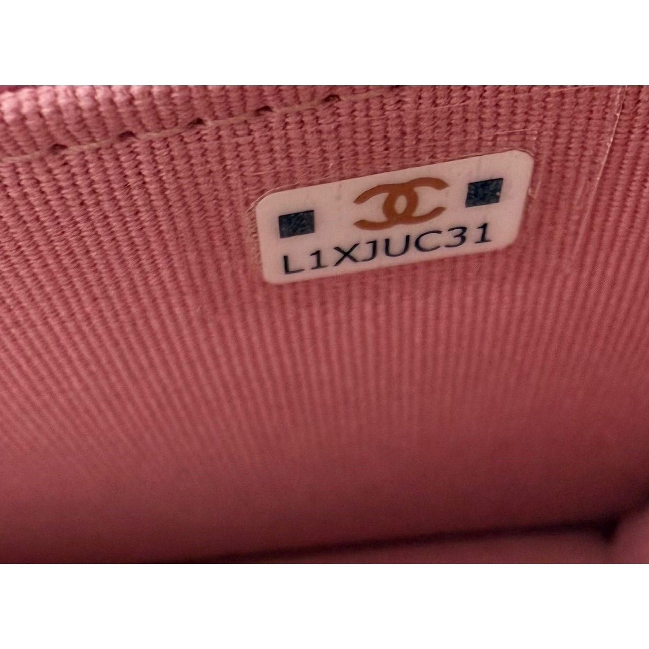 Chanel Tweed Quilted Mini Flap Pink Chain Waist Shoulder Bag - 11