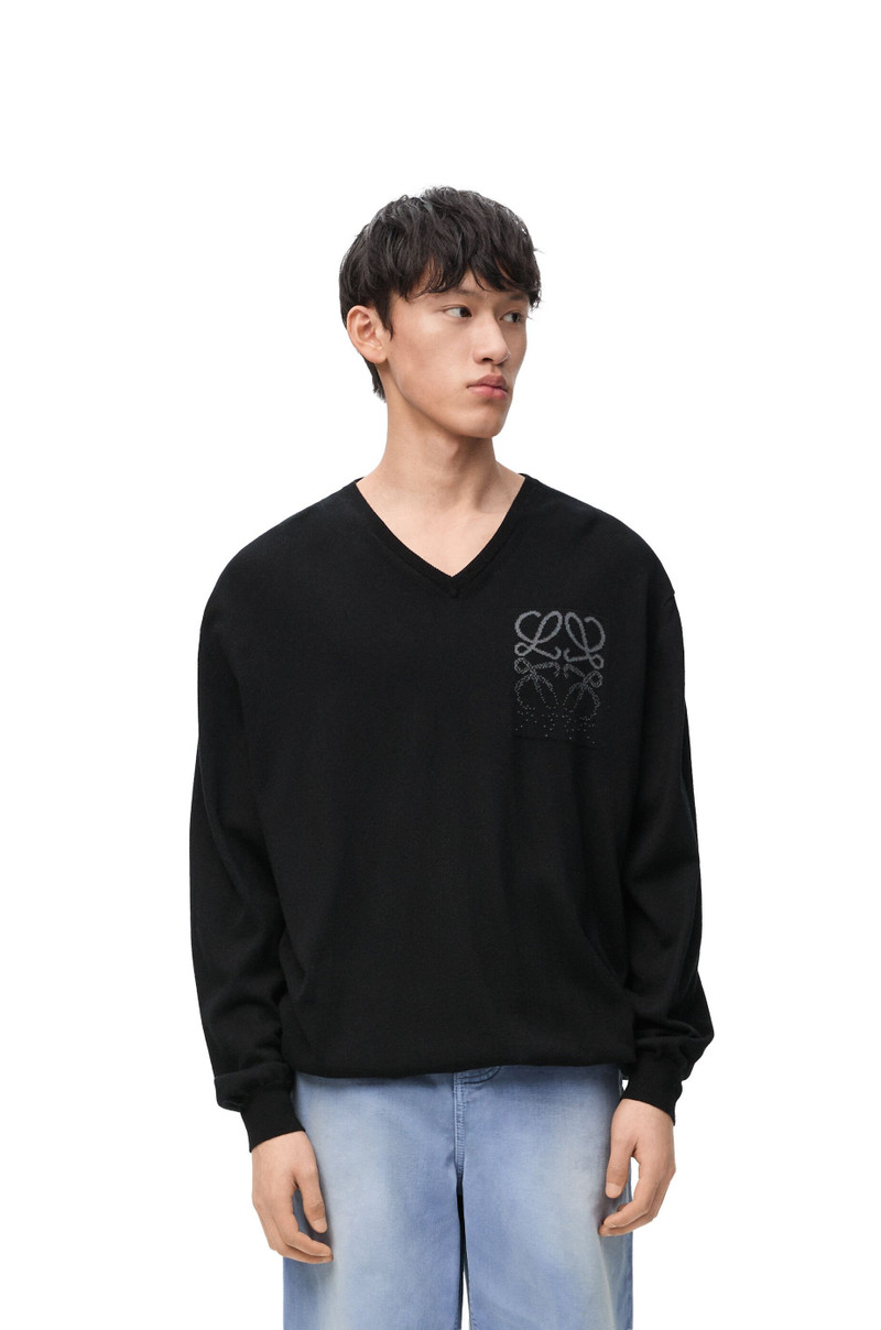 Sweater in cotton and cashmere 3