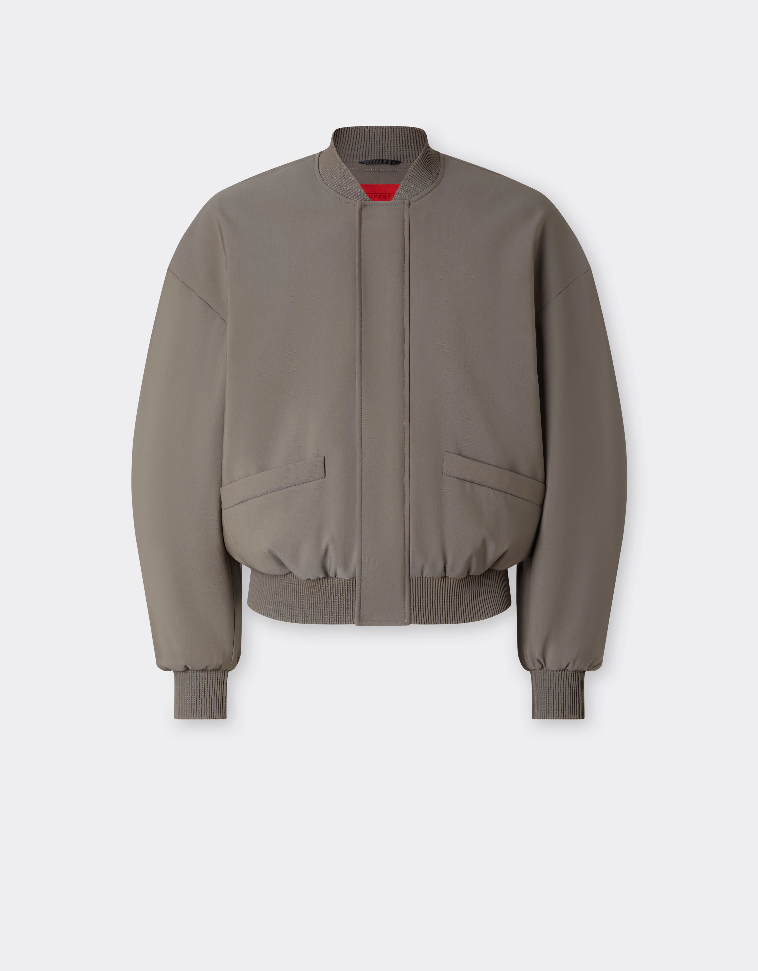 Bomber jacket in cool Q-Cycle® wool - 1