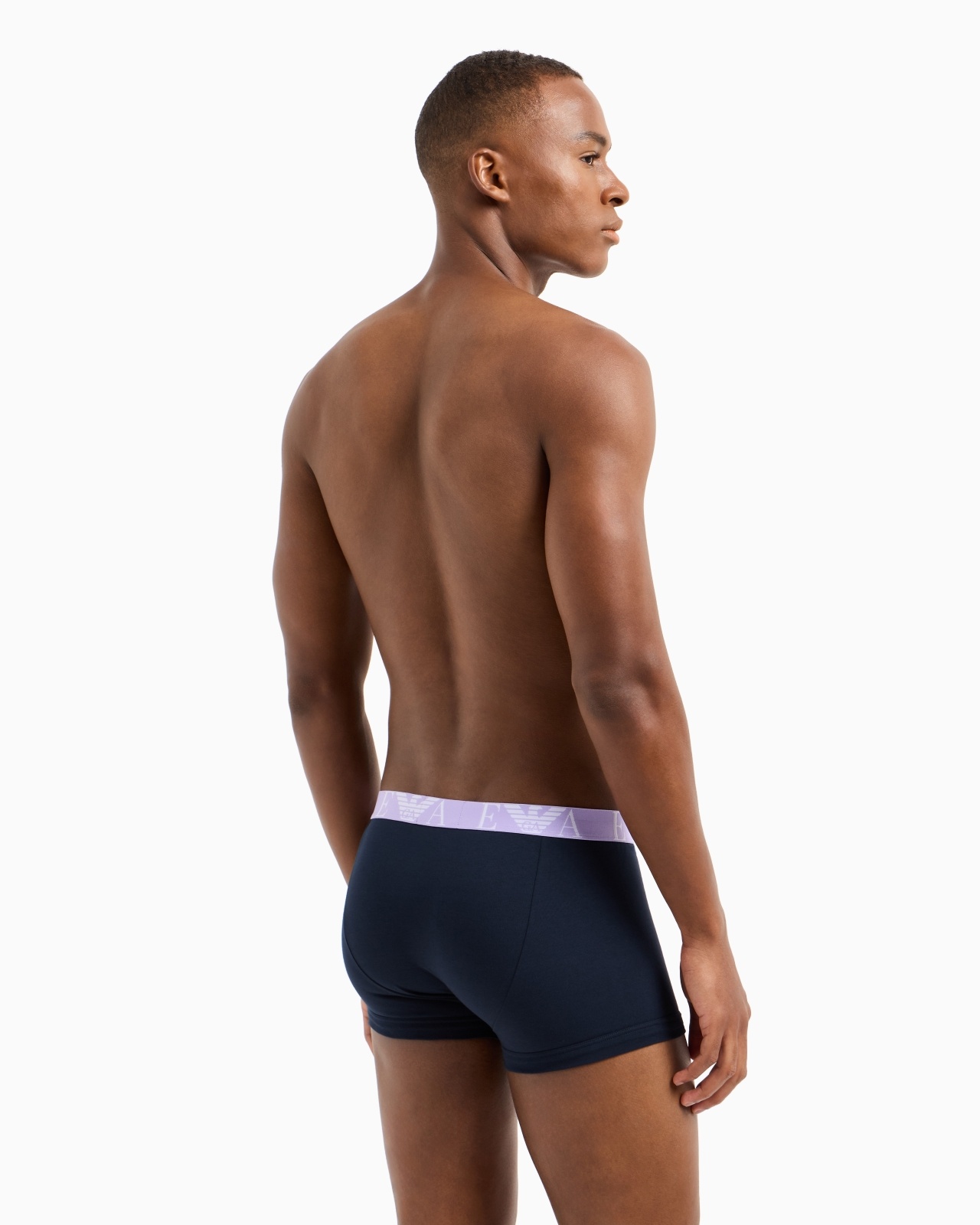 THREE-PACK OF BOXER BRIEFS WITH BOLD MONOGRAM LOGO - 3