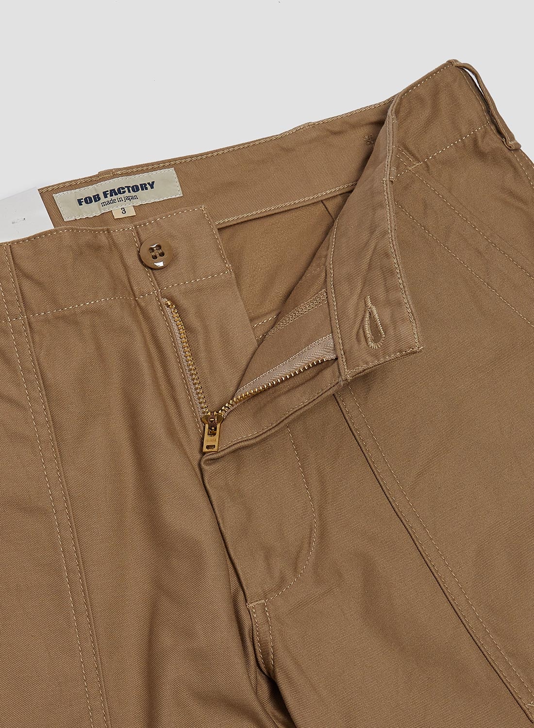 FOB Factory Baker Pants Khaki - 4
