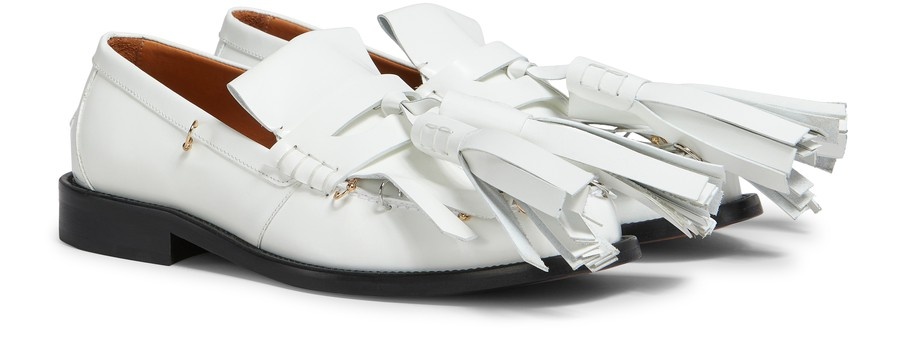 Marni Leather Bambi Loafer With Maxi Tassels | 24s | REVERSIBLE