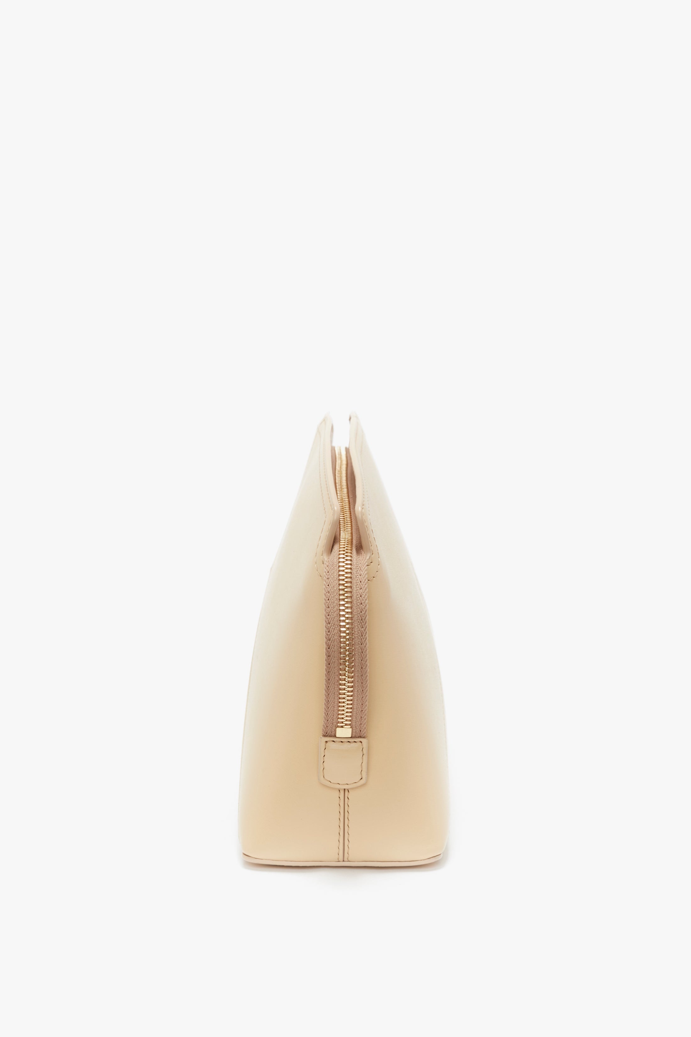 Victoria Clutch Bag In Sesame Leather - 7
