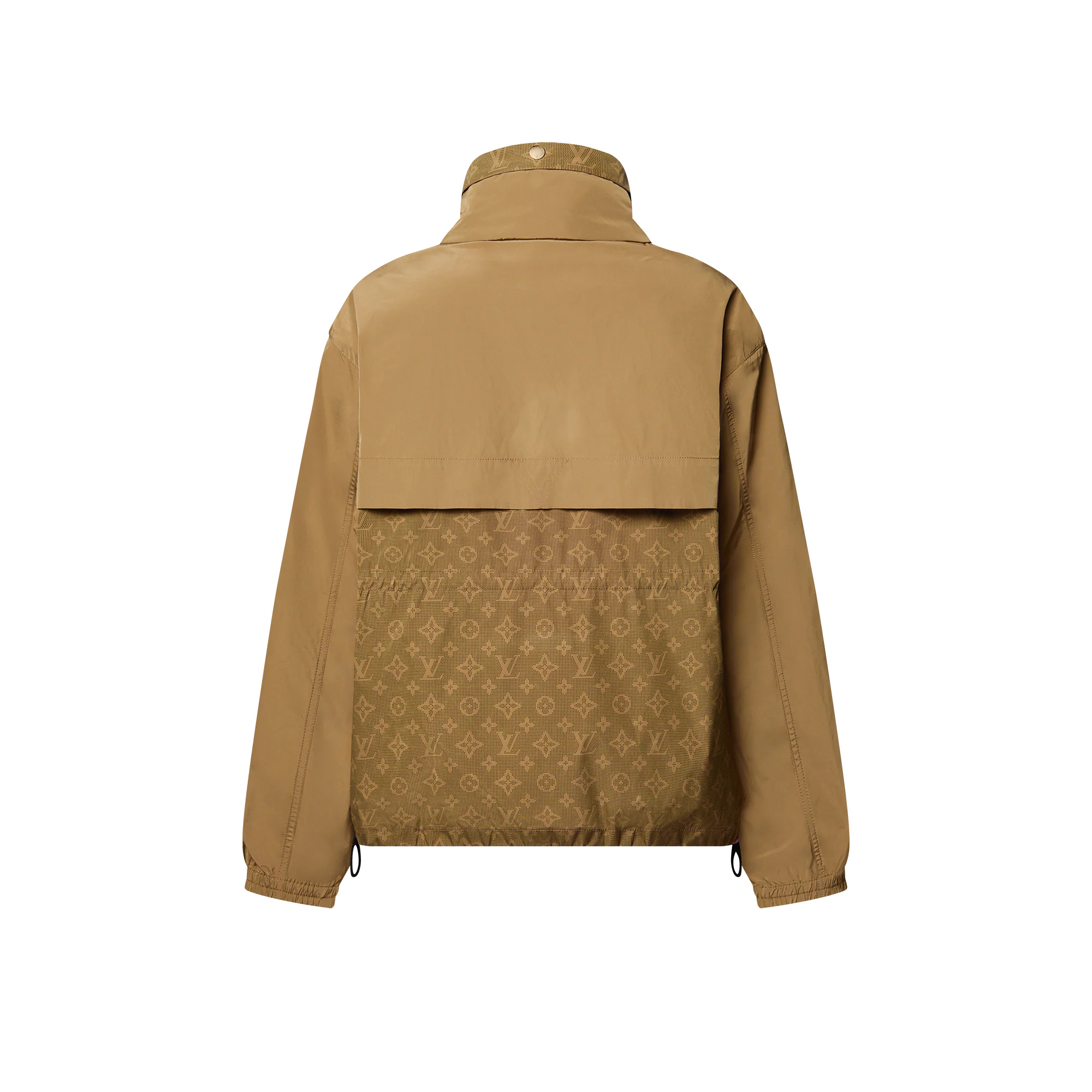 Monogram Accent Zip-Up Parka - 3