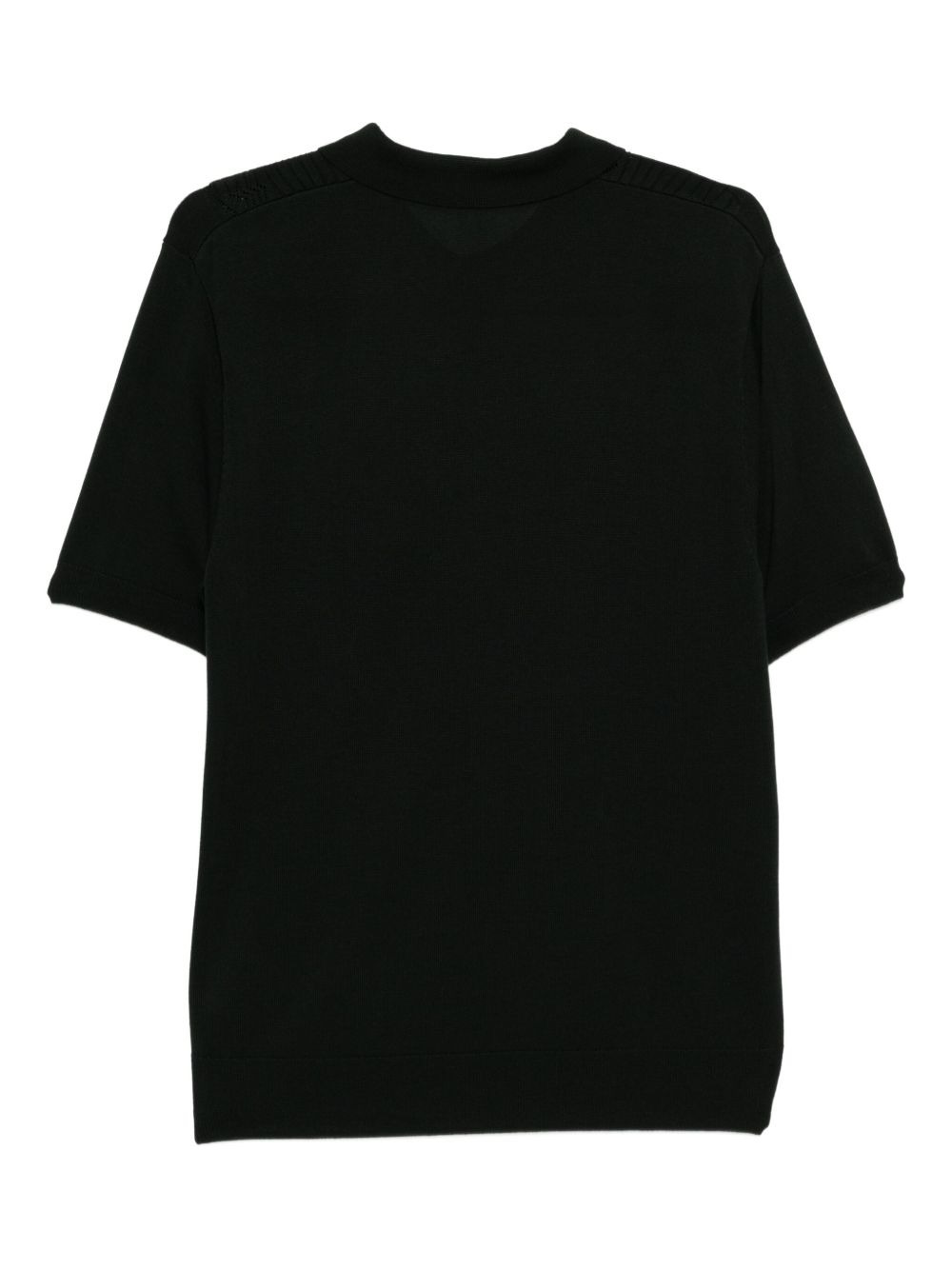 knitted polo shirt - 2