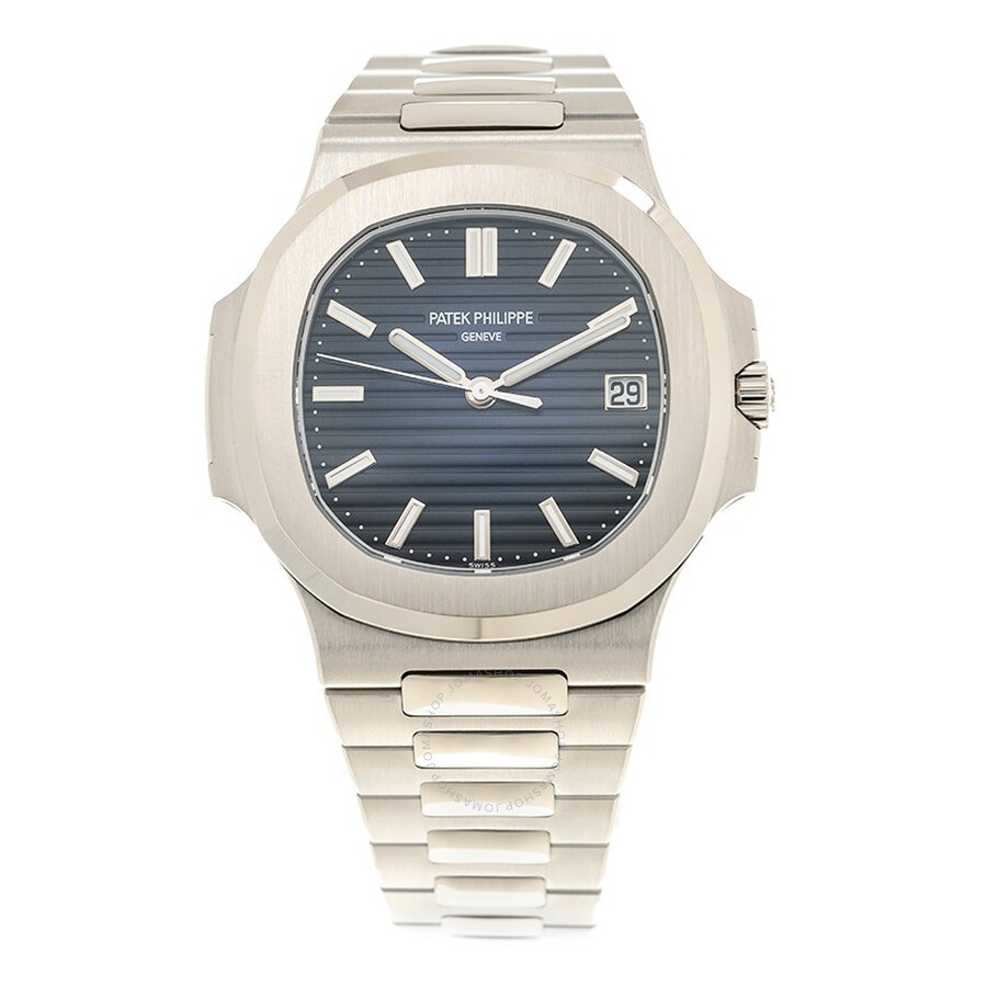 Patek Philippe Nautilus White Gold Automatic Blue Dial Men's Watch 5811/1G-001 - 2