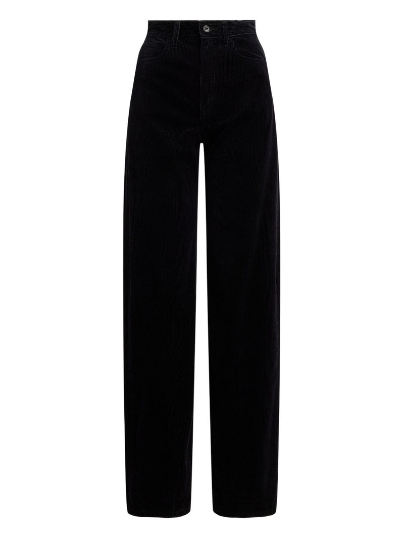 corduroy wide-leg trousers 1