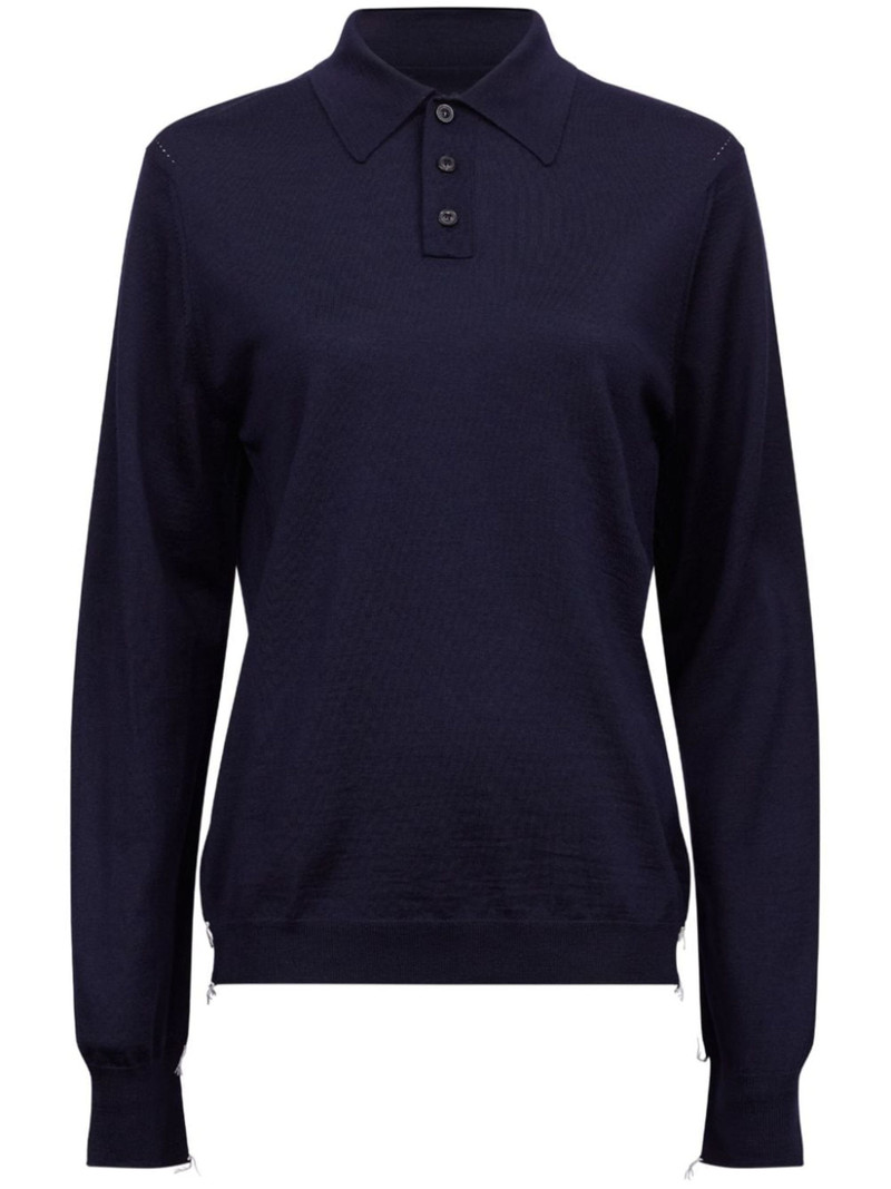 wool polo jumper 1