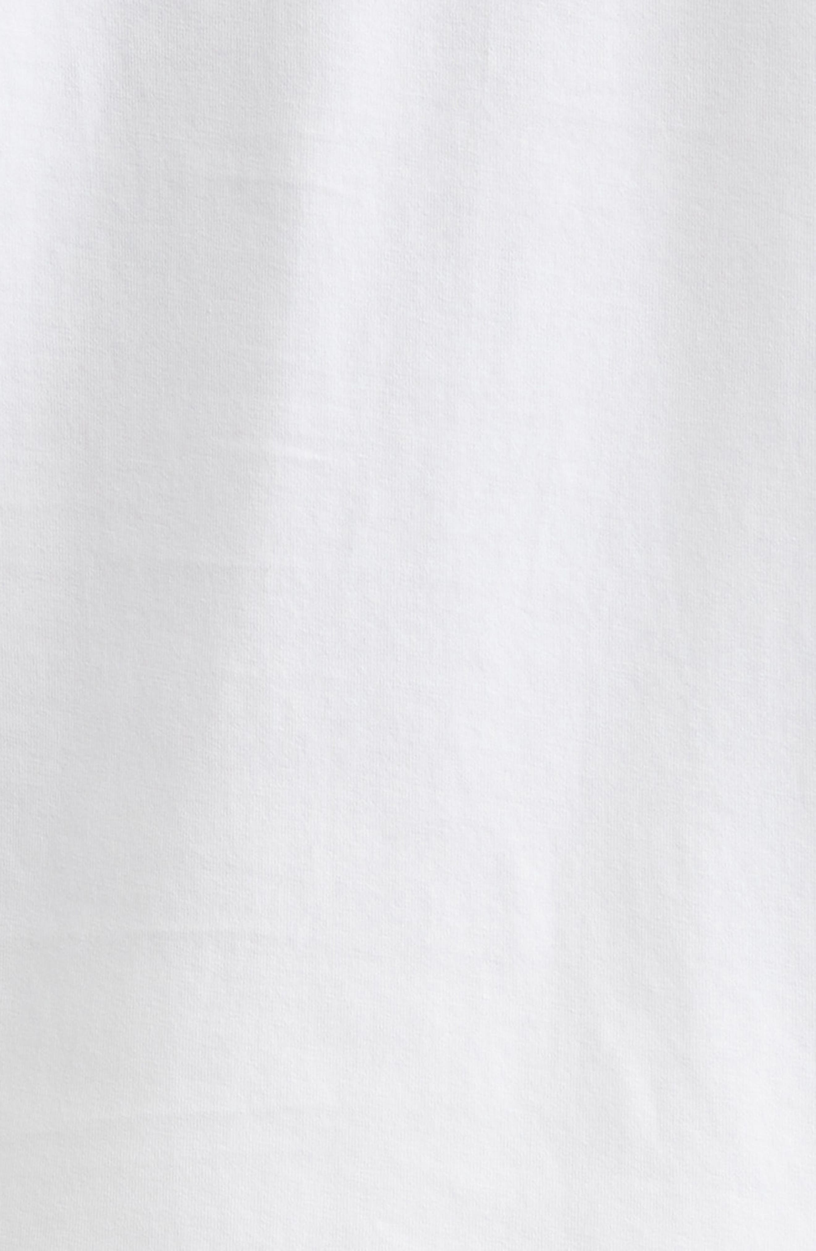 Stone Island Logo Patch Cotton T-Shirt in White at Nordstrom - 6