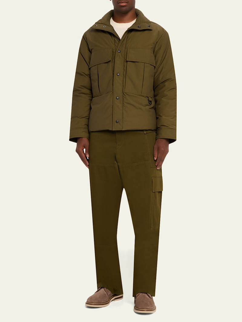 Canada Goose Men's Kirby Padded Ripstop Snap-Front Jacket outlook