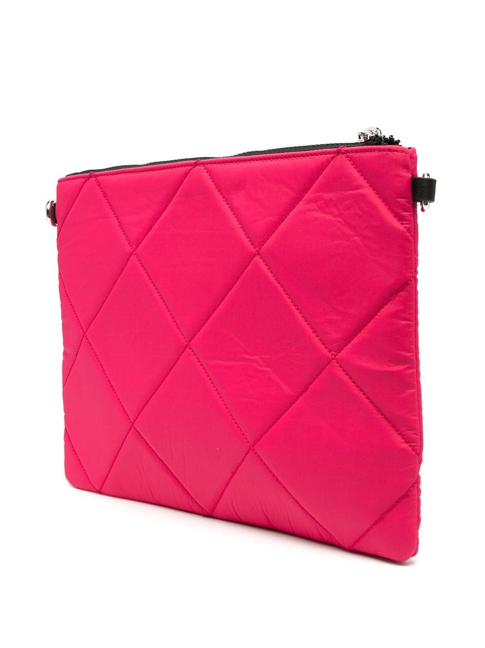 quilted clutch bag - 3