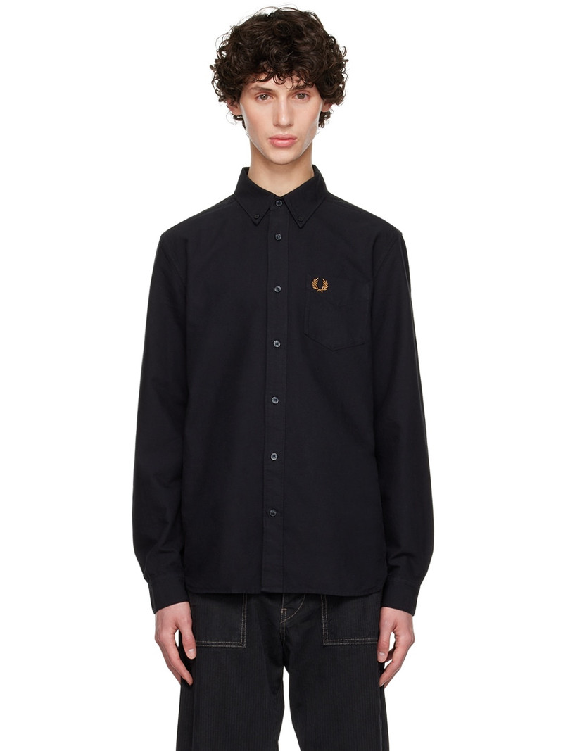 Black Oxford Shirt - 1