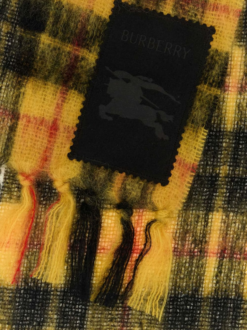 Burberry check scarf outlook