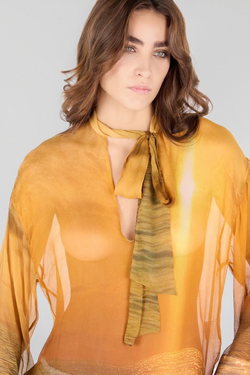 Woman Silk Shirt 6