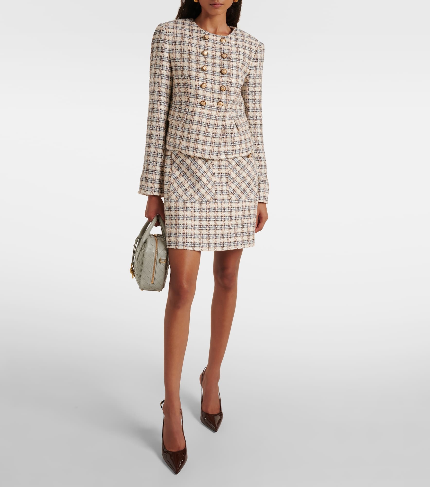 Bentley checked tweed jacket - 2