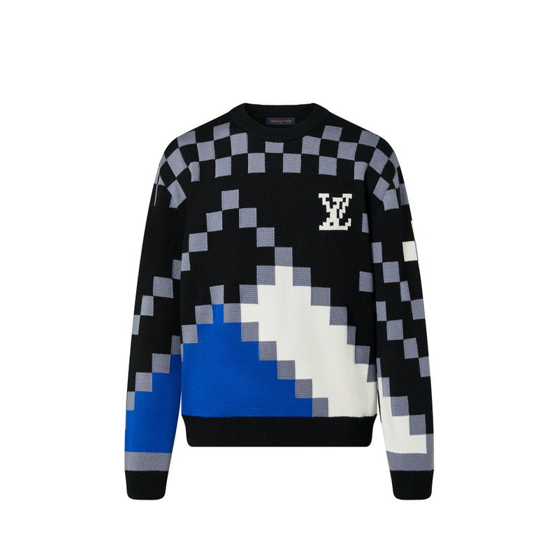 LV Fair Isle Macro Crewneck 1