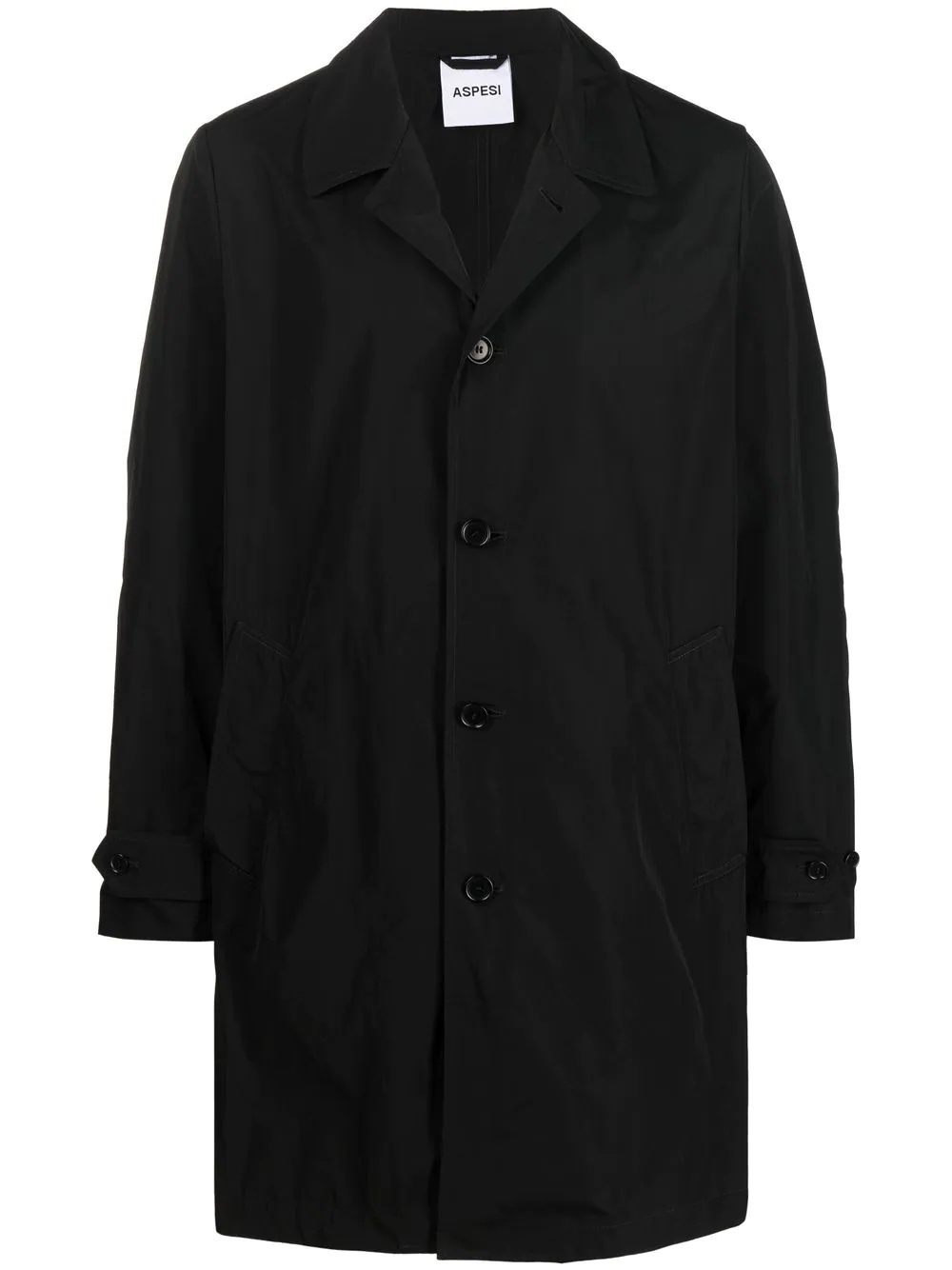 classic-collar trench-coat - 1