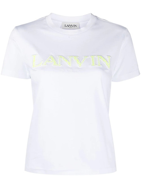 LANVIN｜SHORT-SLEEVED ROUND NECK T-SHIRTS (RWTS0030J208- Lanvin Embroidered Classic T-shirt | Lanvin