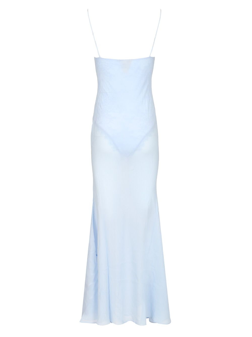 Maxi Georgette Dress Dresses Blue - 2