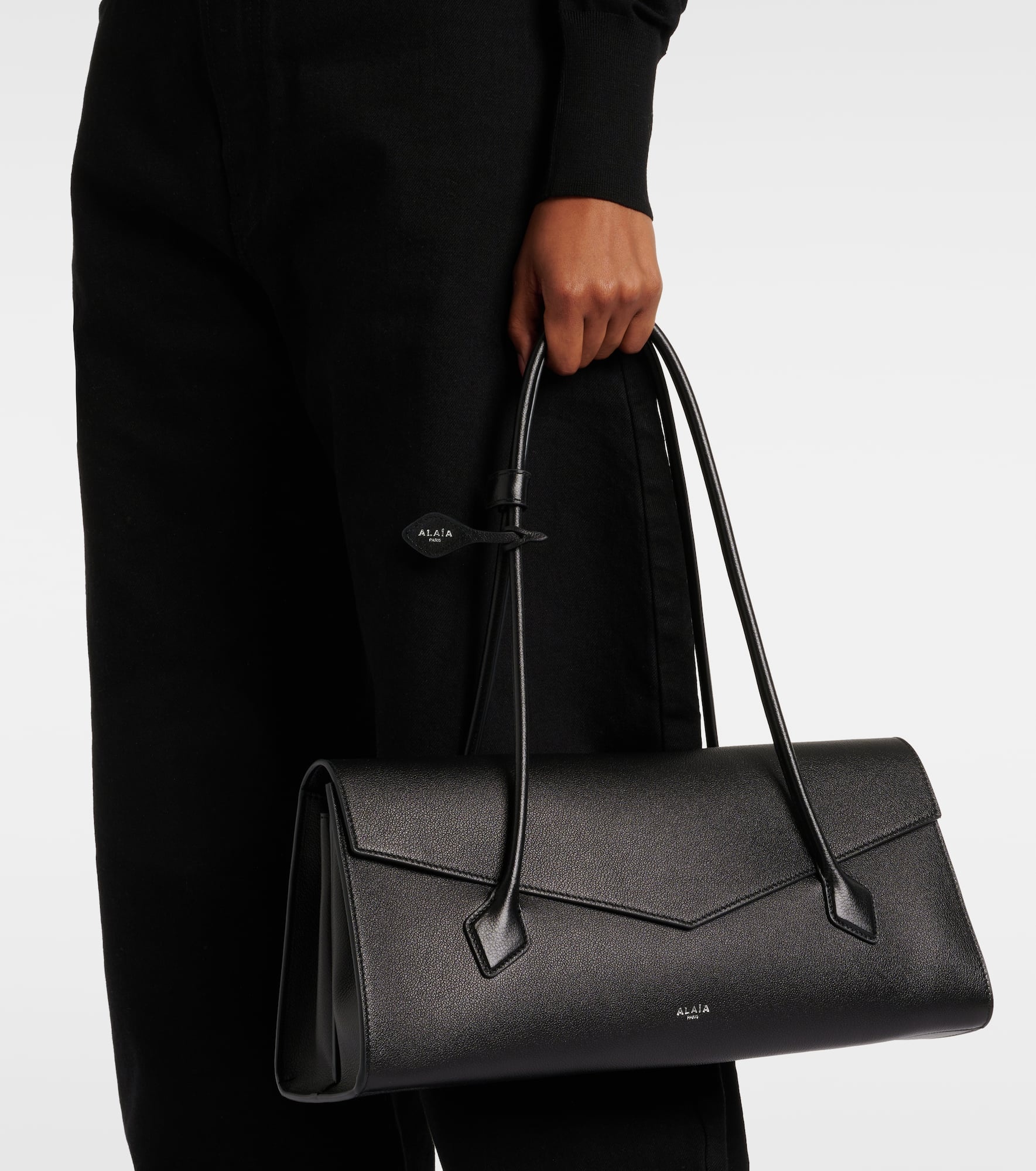 Le Teckel leather shoulder bag - 5