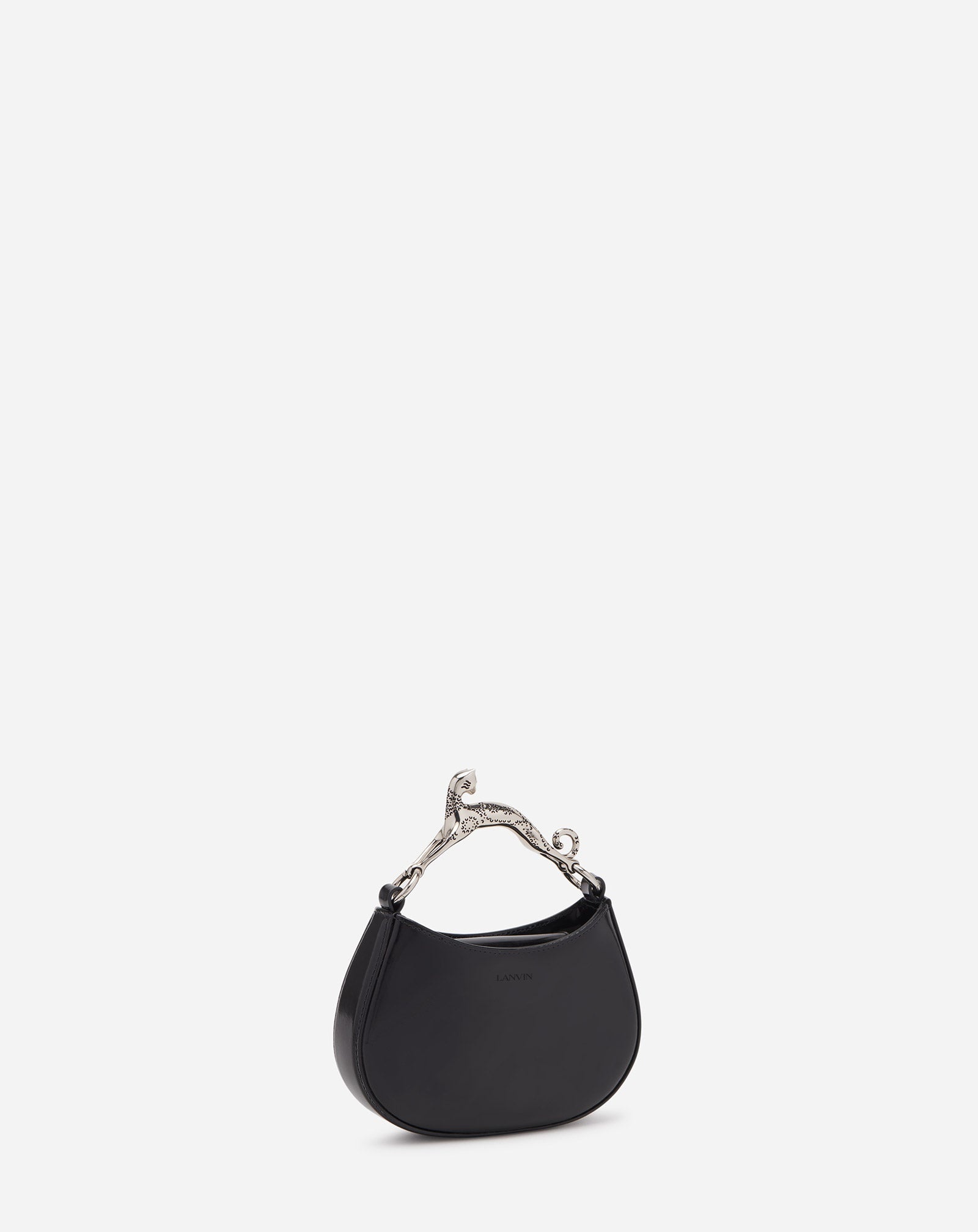 LEATHER NANO HOBO CAT BAG - 5