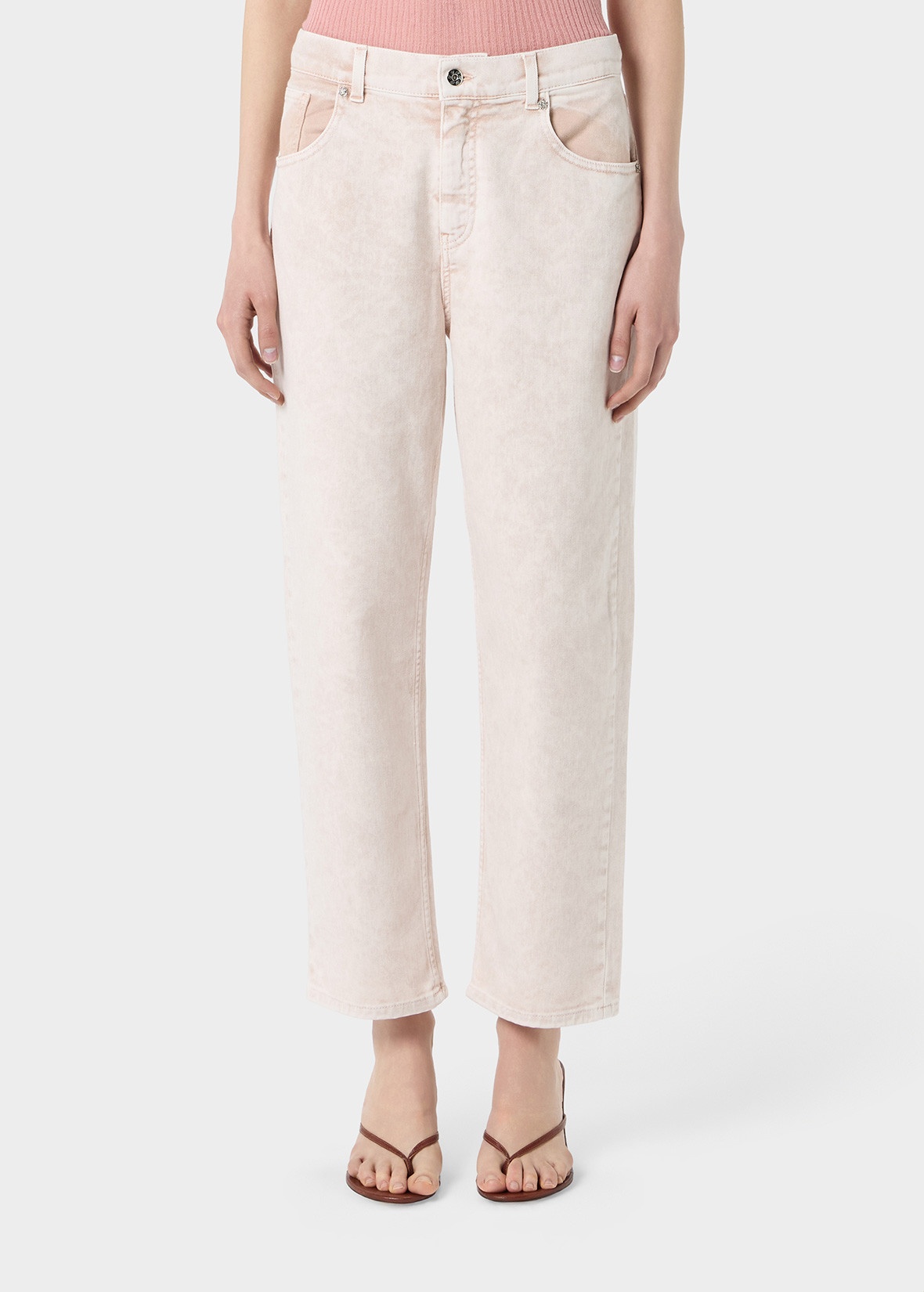 CARROT-FIT JEANS IN COTTON BULL - 3