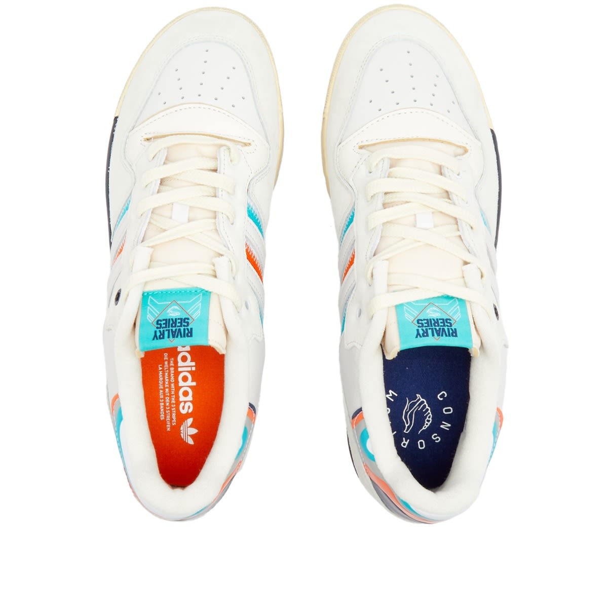 adidas gazelle silver green womens Extra Butter x adidas Rivalry Low ID8805 main image 1