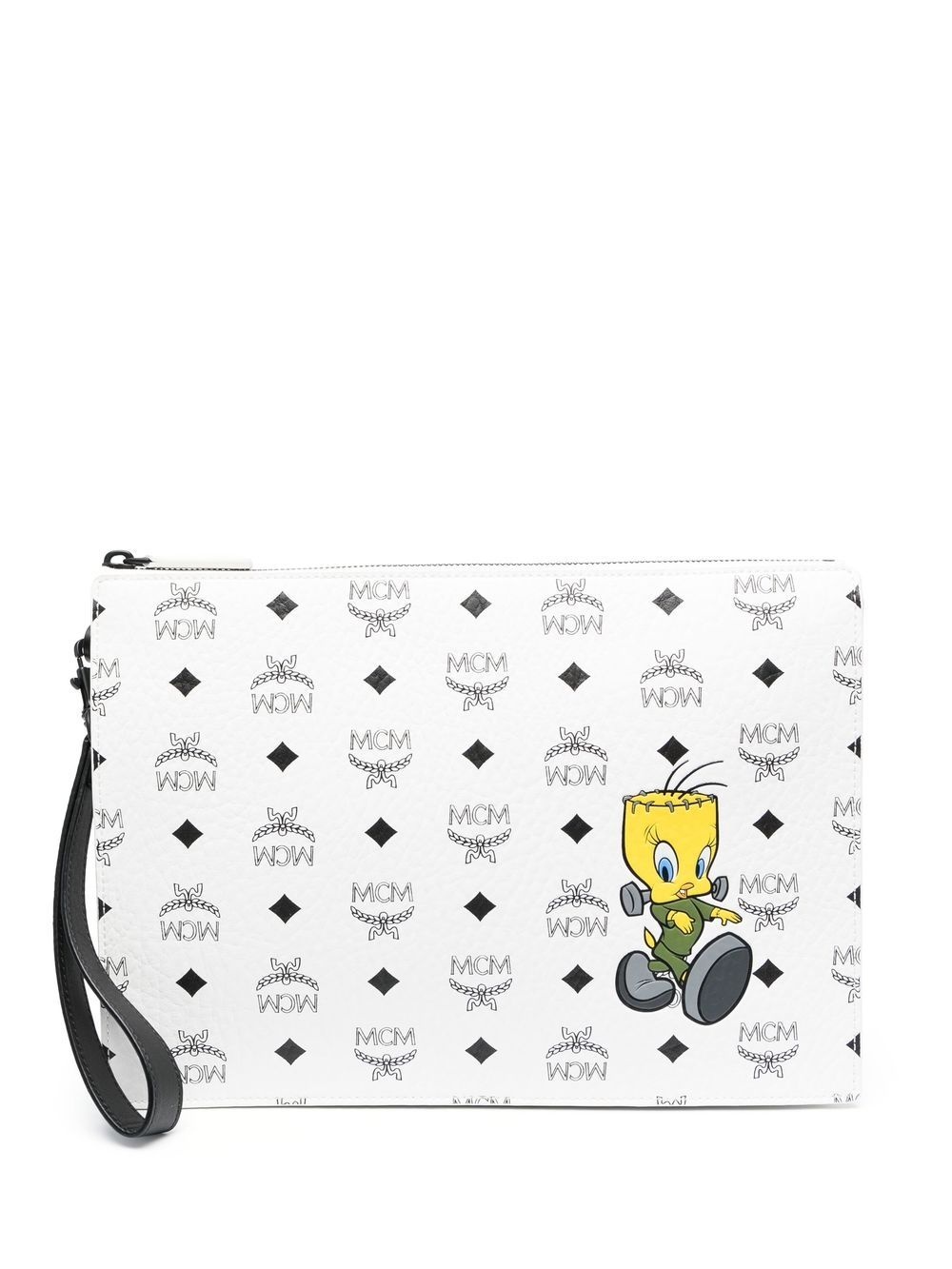 x Looney Tunes medium wristlet zip pouch - 1