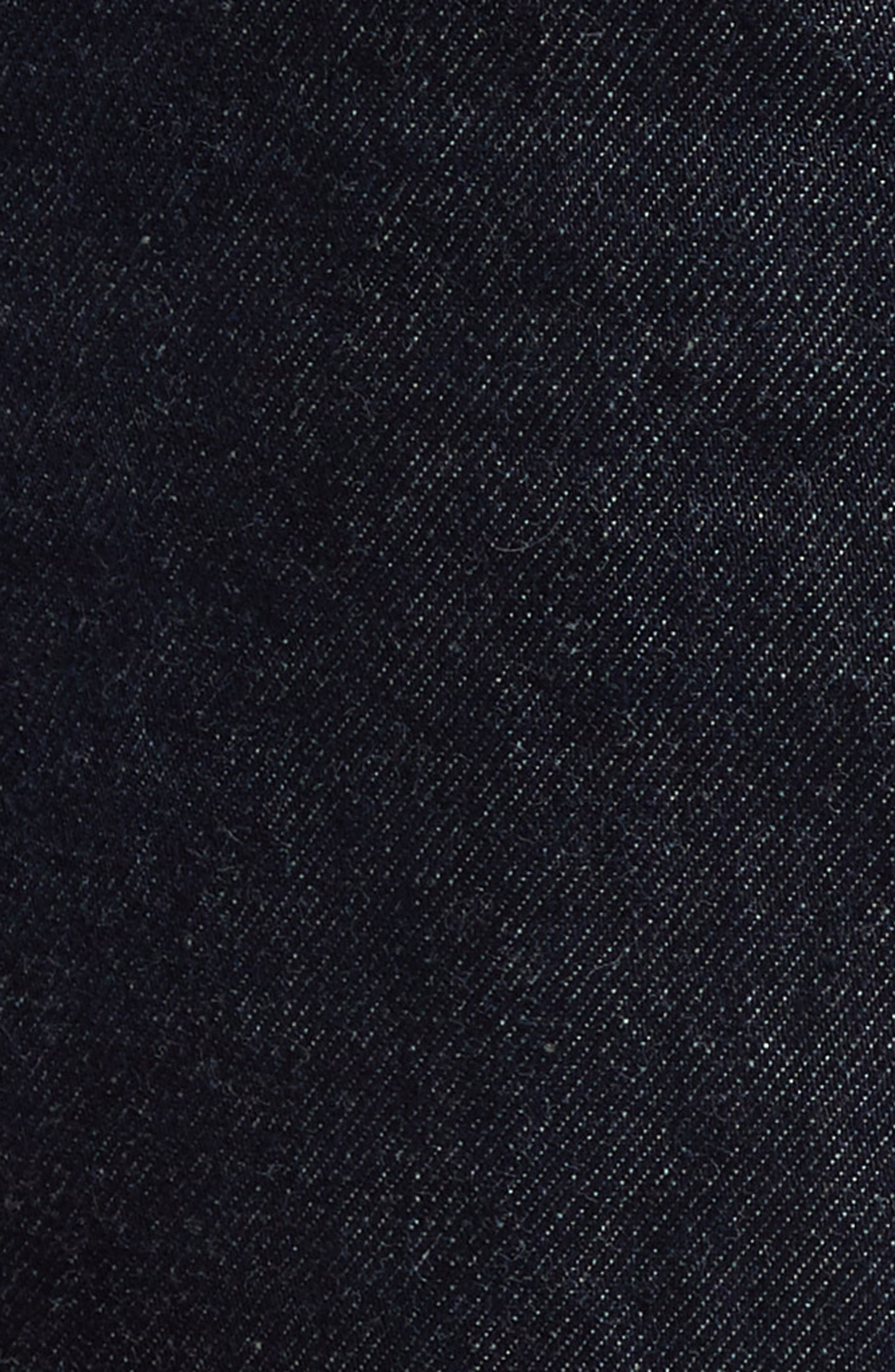 TOTEME Low Rise Organic Cotton Tapered Straight Leg Jeans in Slate 245 at Nordstrom - 7