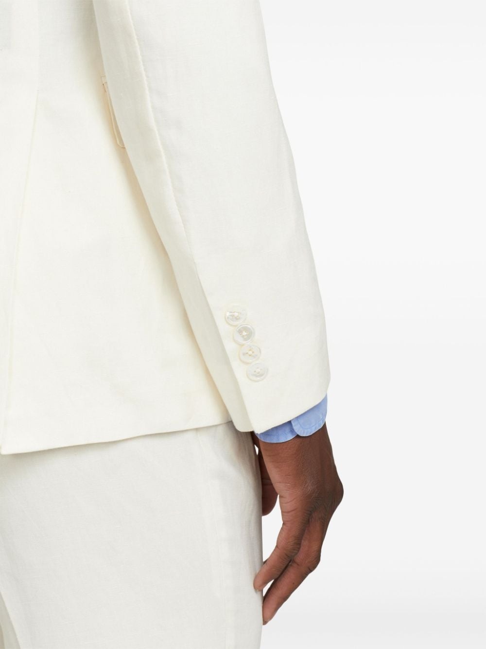 single-breasted blazer - 7