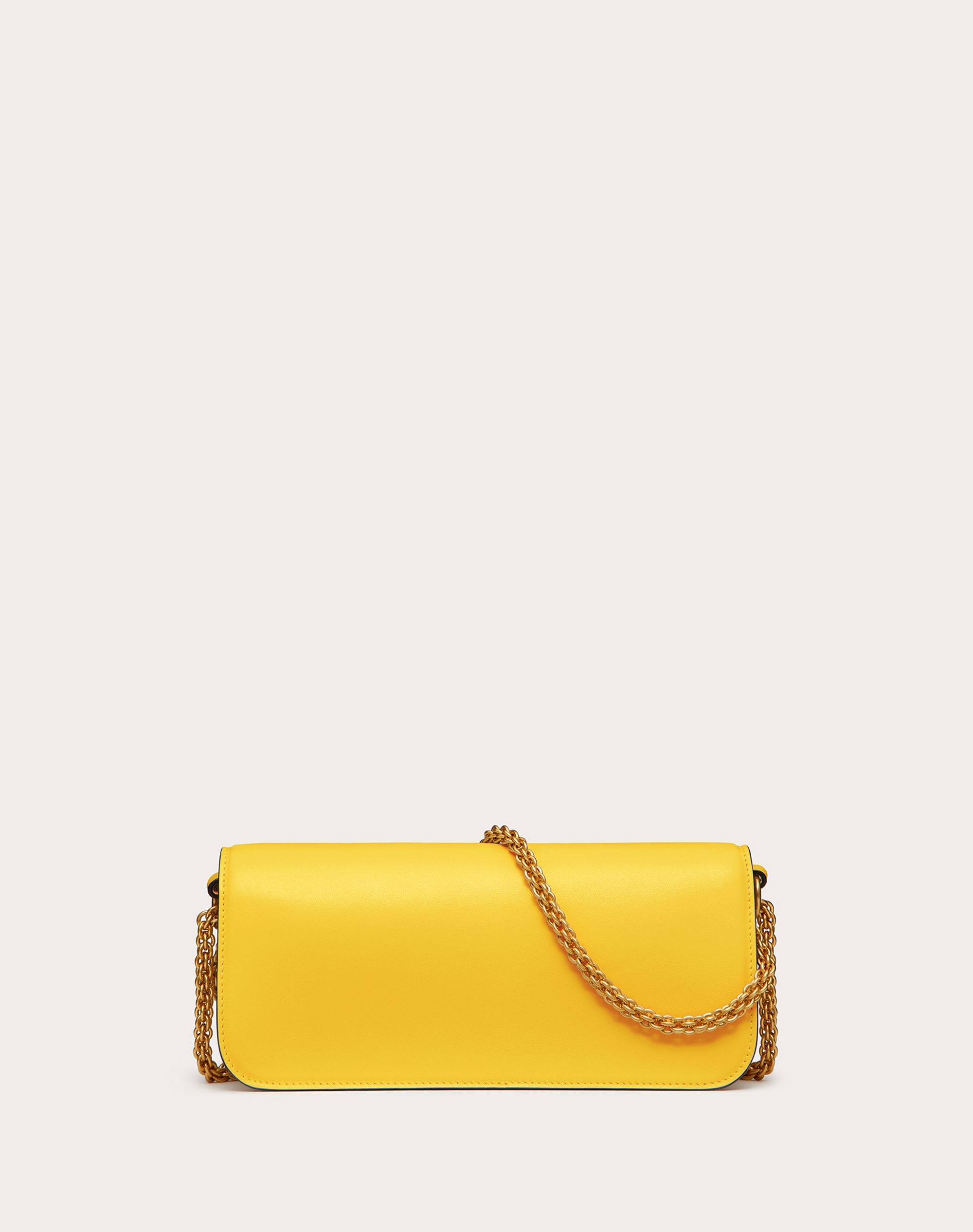 VLOGO SIGNATURE CALFSKIN SHOULDER BAG - 3