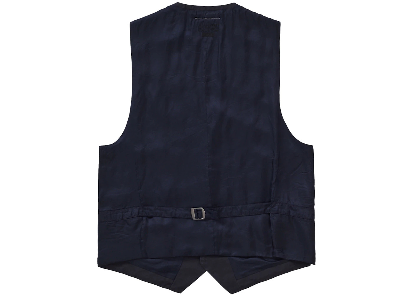 Supreme MM6 Maison Margiela Washed Cotton Suit Vest Navy - 3