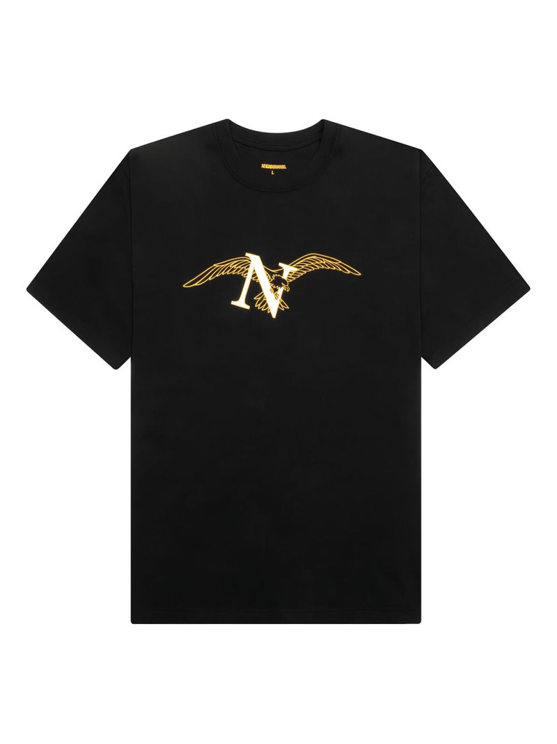 eagle-logo rint T-shirt 1